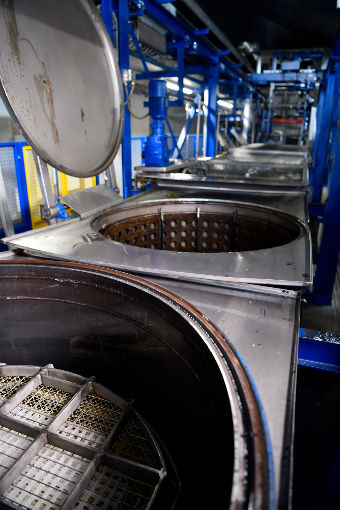 Ansicht der Imprägnierstraße